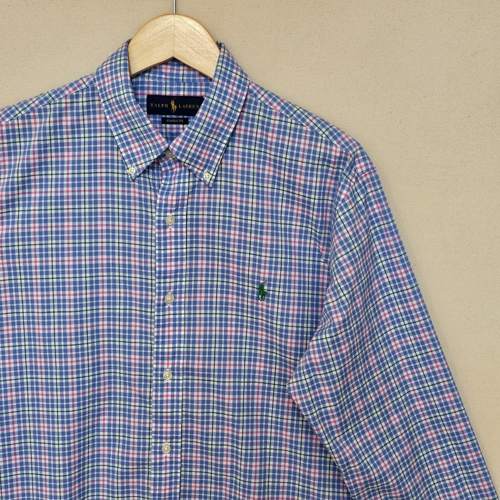 Ralph Lauren Button Down Classic Fit L